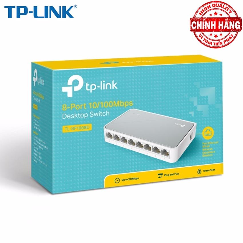 Switch Chia Mạng LAN/ Internet 8 Cổng TP-Link TL-SF1008D 8 Port 10/100Mbps LAN