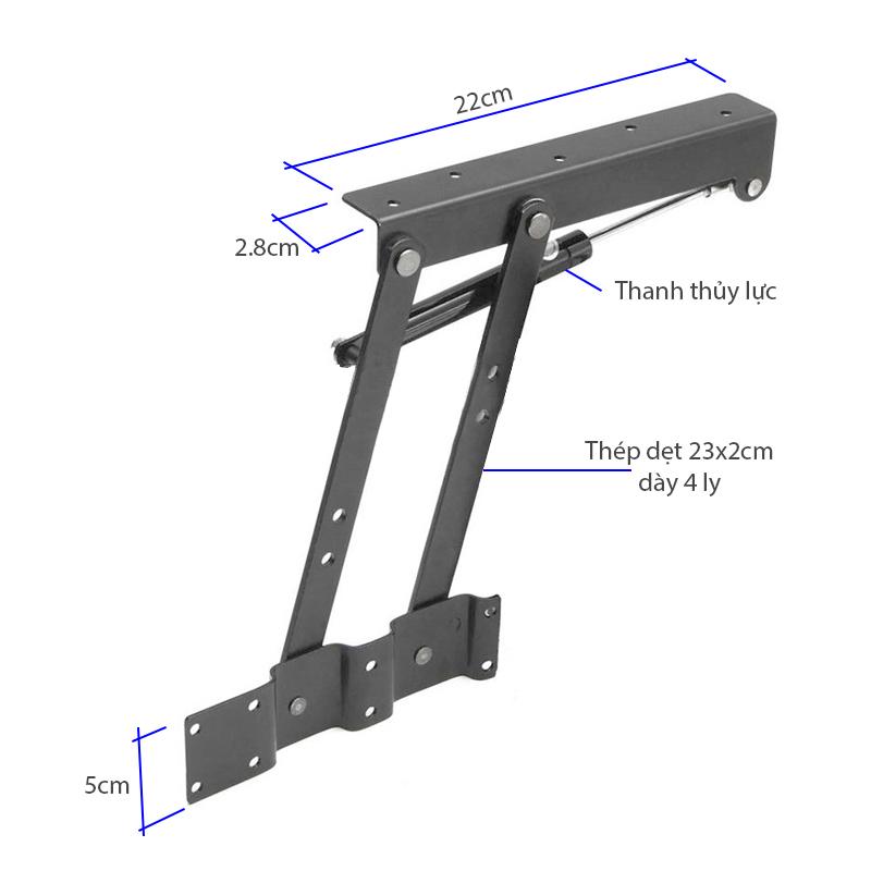 Bộ 2 tay nâng mặt bàn thông minh KY-101