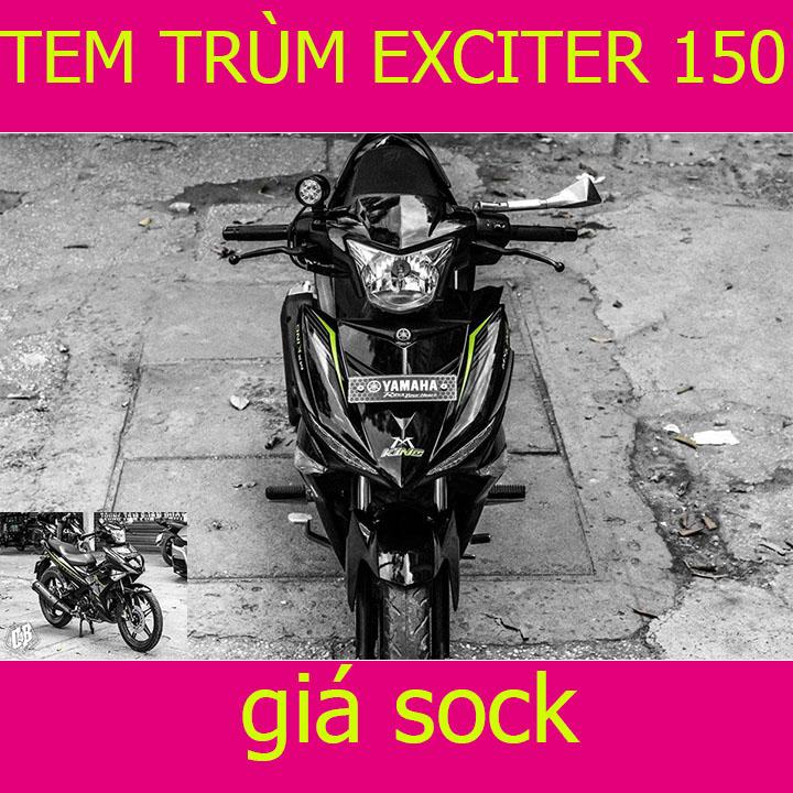 Tem Trùm Exciter 150 Mx King Đen