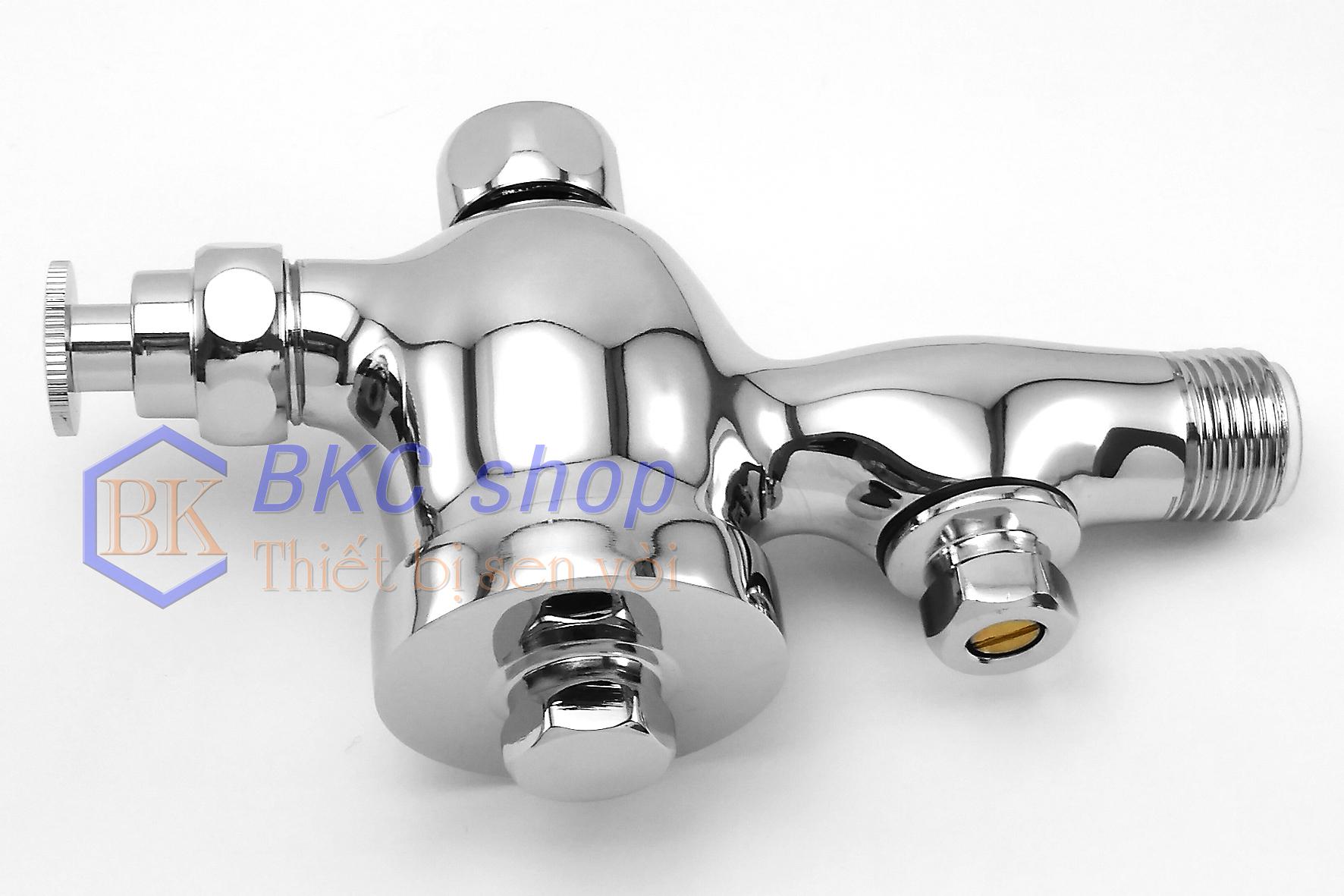 [HCM]Van xả nhấn bồn tiểu nam cao cấp XT04 (Bạc)