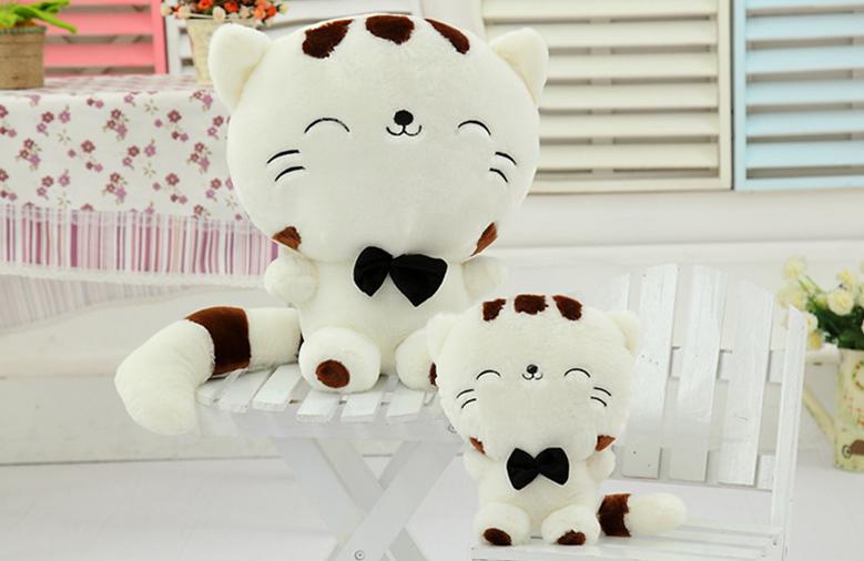 Gấu bông mèo MengMeng cao 50cm màu trắng
