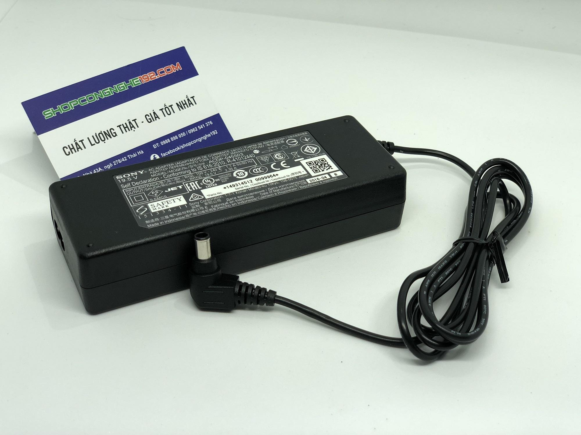 adapter tv sony 19.5v 2.35a