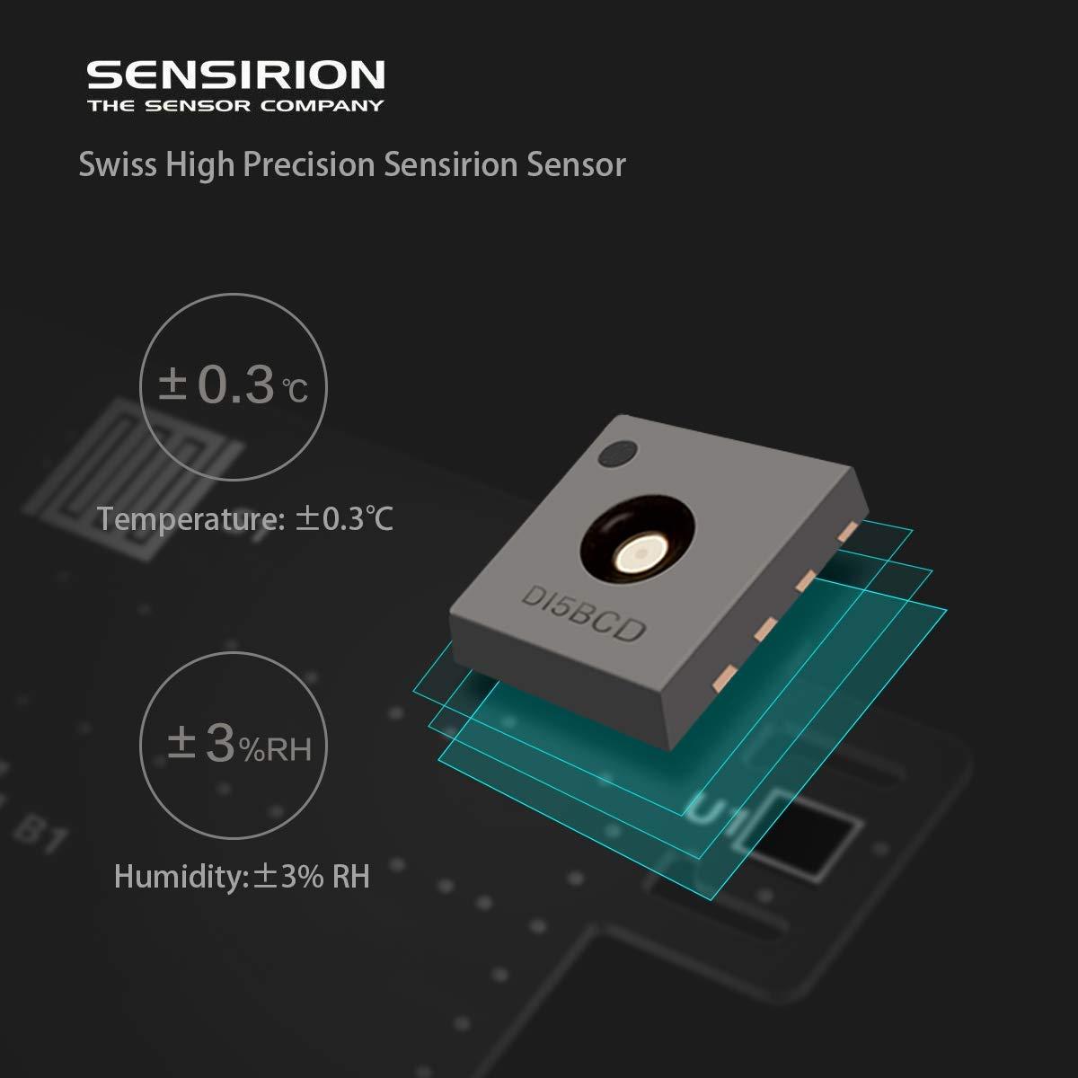 Máy Đo Độ Ẩm, Nhiệt Độ Cao Cấp Xiaomi Sử Dụng Màn Hình E-Ink HD