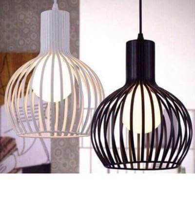 Đèn thả treo trần lồng chim khung sắt sơn tĩnh điện (đã bao gồm bóng LED chuyên dụng)
