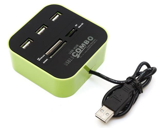 Đầu đọc thẻ đa năng Hub and Card Reader