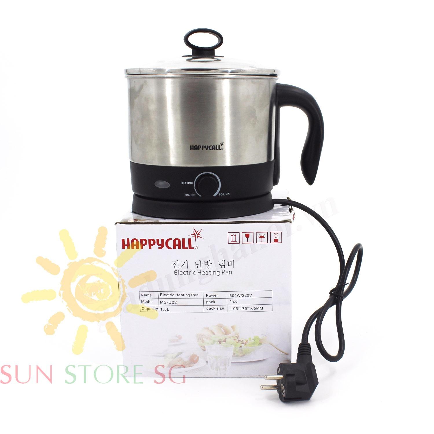 Nồi Nấu Cháo Du Lịch Cho Bé - Ca Mì Happy Call Mini Siêu Đẹp, Giá Hấp Dẫn, Chất Lượng Đi Kèm + Tặng Ngay Vỉ Luộc Trứng Tiện Lợi - Bà Nội Trợ Nào Cũng Nên Sắm  Giảm Giá 50% Ngay Hôm Nay Khi Mua Online Trên LAZADA