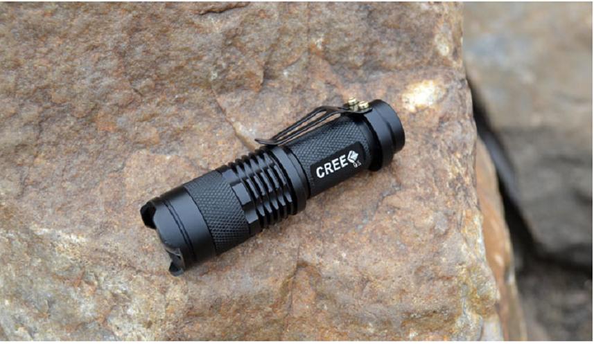 Đèn pin cực sáng SK68 (Tùy chọn pin)