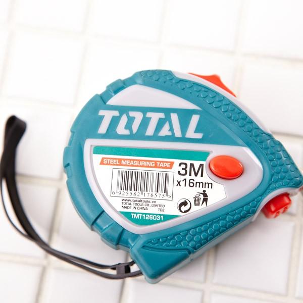 3m thước cuộn thép total tmt126031