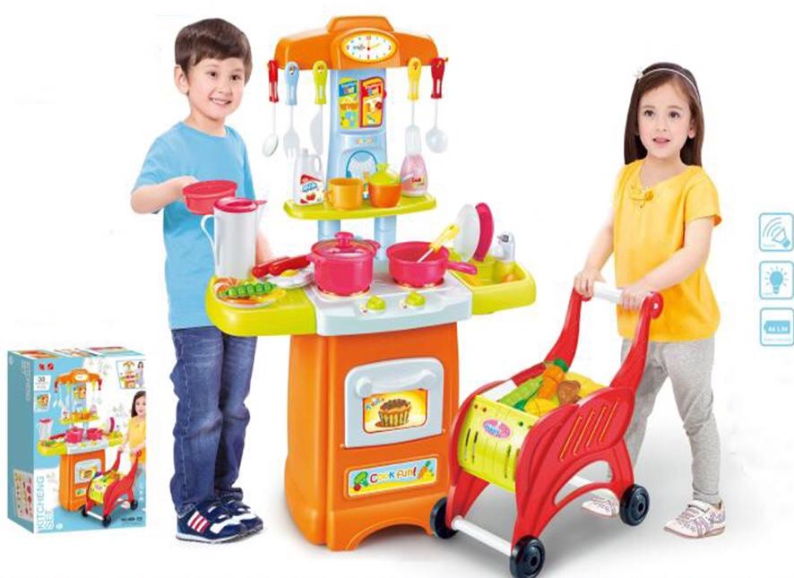 Đồ chơi bếp nấu ăn cao cấp mẫu hot nhất