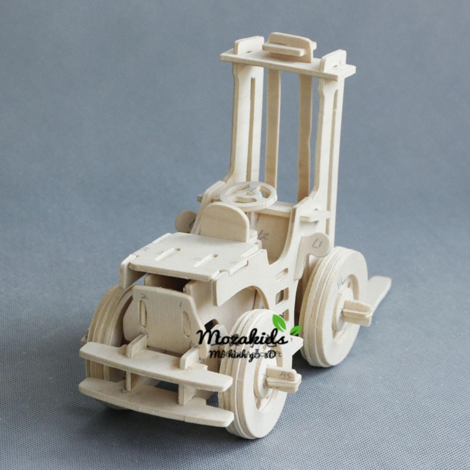 Đồ chơi lắp ráp gỗ 3D Mô hình Xe Nâng