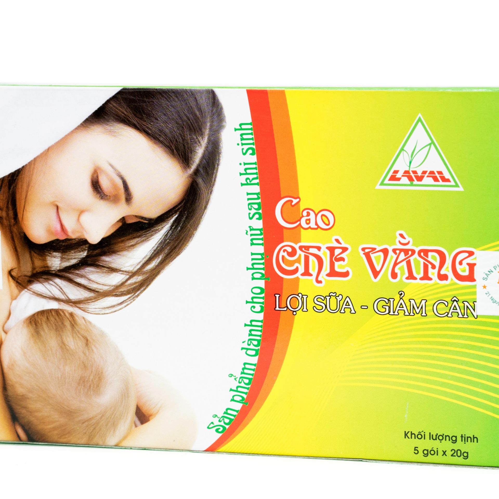 Bộ 2 Hộp Cao Chè vằng LAVA