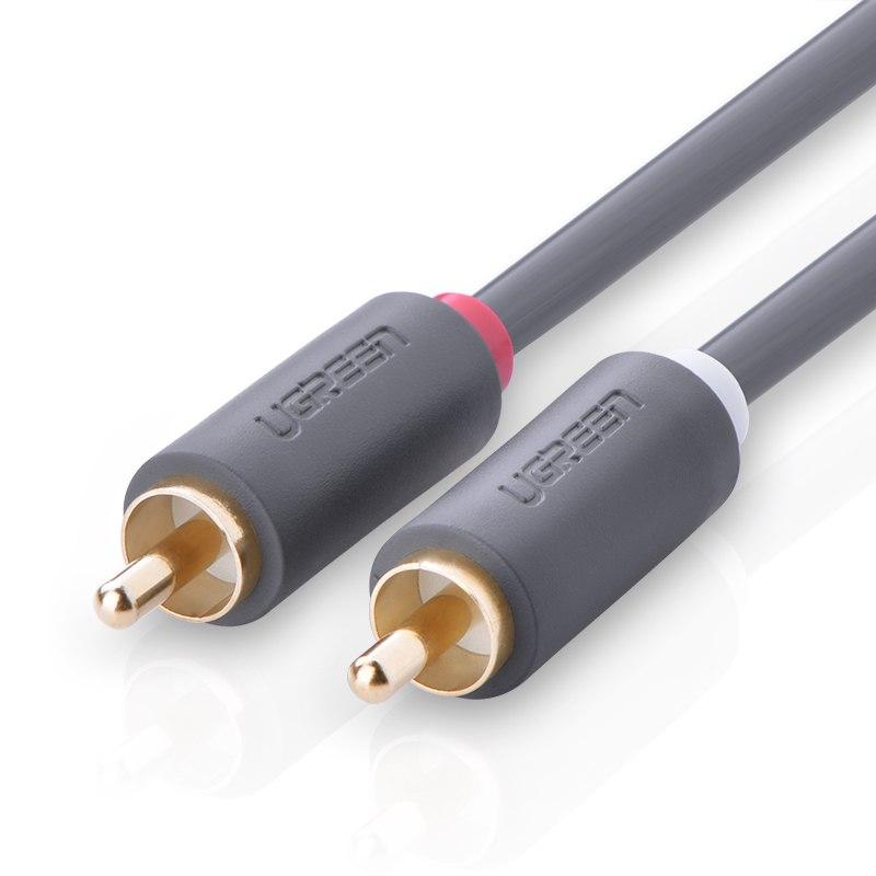 Dây cáp tín hiệu Audio RCA-RCA UGREEN AV104 (2RCA to 2RCA)
