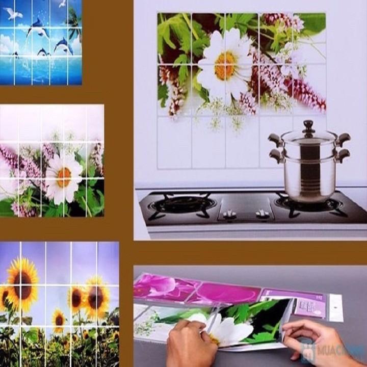 Bộ 2 miếng dán tường nhà bếp cách nhiệt