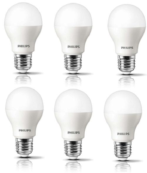 Bộ 6 Bóng Đèn Philips Led Ess Ledbulb 12w Đuôi E27 230v A60 Ánh Sáng (Vàng)