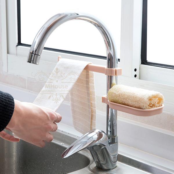 Bộ kệ đa năng tiện ích gắn vòi nước vòi sen nhà bếp nhà tắm.