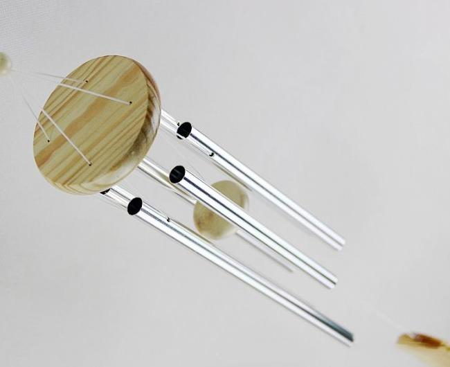Chuông gió phong thủy 6 ống - LPCG1014