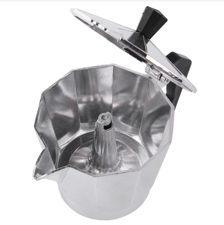 Ấm pha cà phê moka express cappuccino Aluminium Premium Aluminium (1-3 tách)
