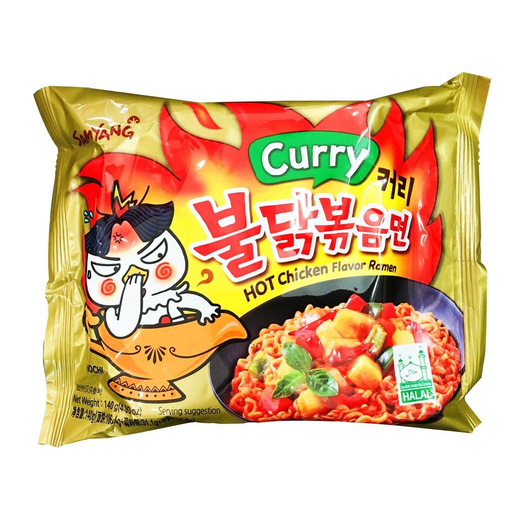 [GIÁ SHOCK] Combo 5 Gói Mì Cay Cà Ri Samyang Hàn Quốc