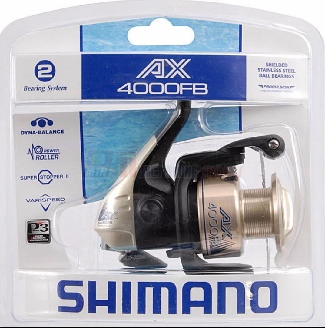 Máy câu cá Shimano AX 4000 FB (Be)