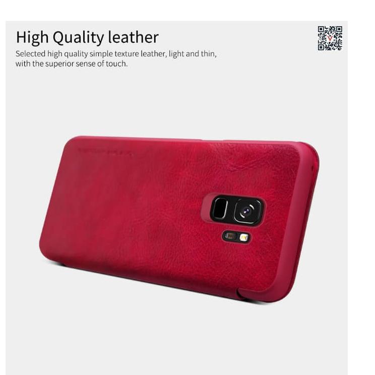 Bao da cao cấp Nillkin QIN cho Samsung Galaxy S9 -