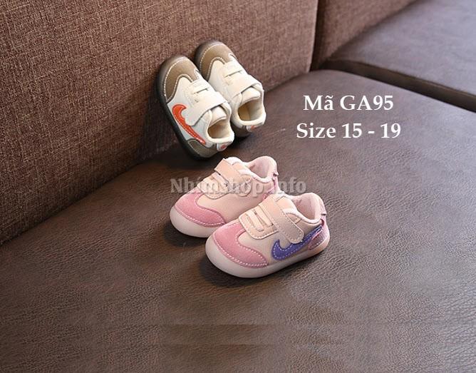 Giày Bé Trai Tập Đi 6 - 18 Tháng Chất Siêu Mềm GA95