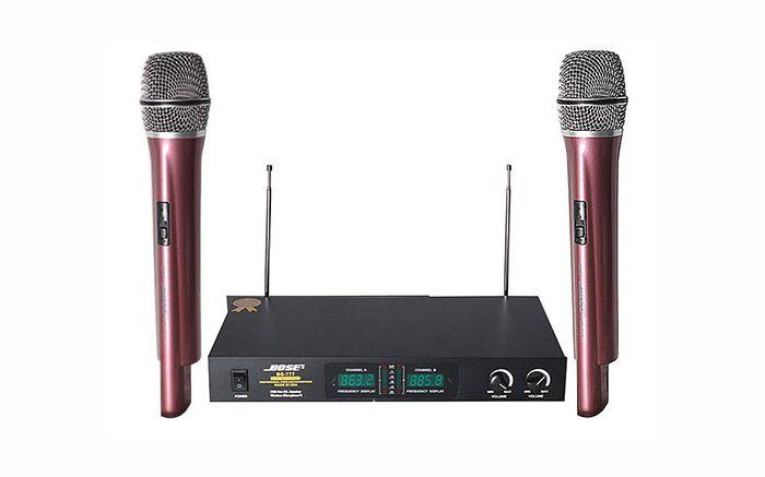 Micro karaoke không dây BS 777- bảo hành 12 tháng