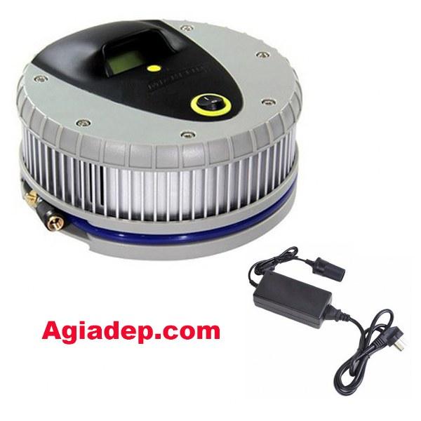 Máy bơm lốp oto xe hơi Michelin 4387ML + Bộ chuyển điện nhà 220V sang tẩu