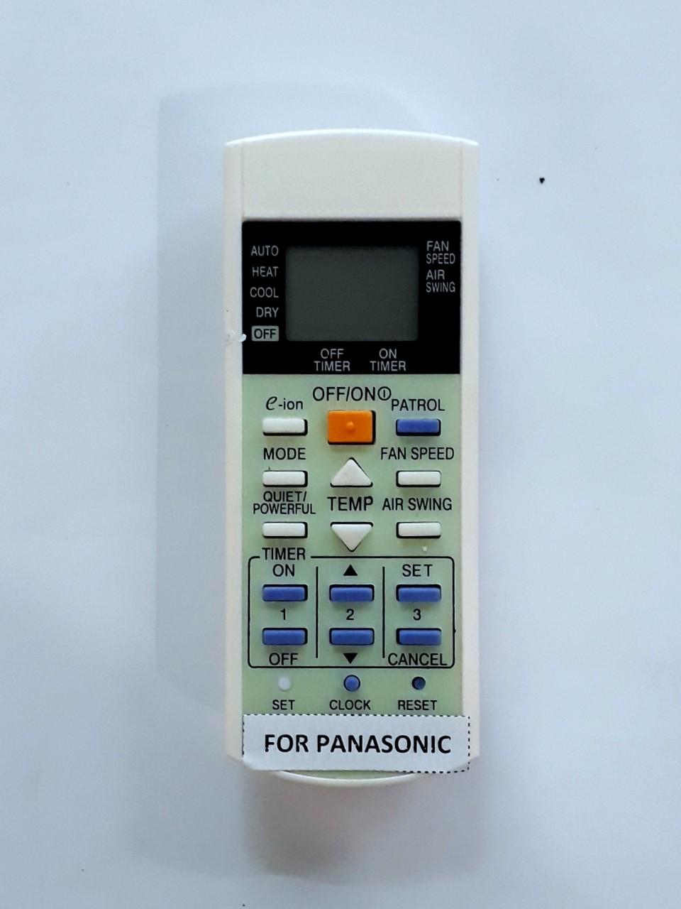 Điều khiển điều hòa Panasonic E-ion