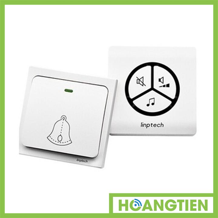 Chuông không dây không dùng pin LINPTECH LP100SW (Trắng)