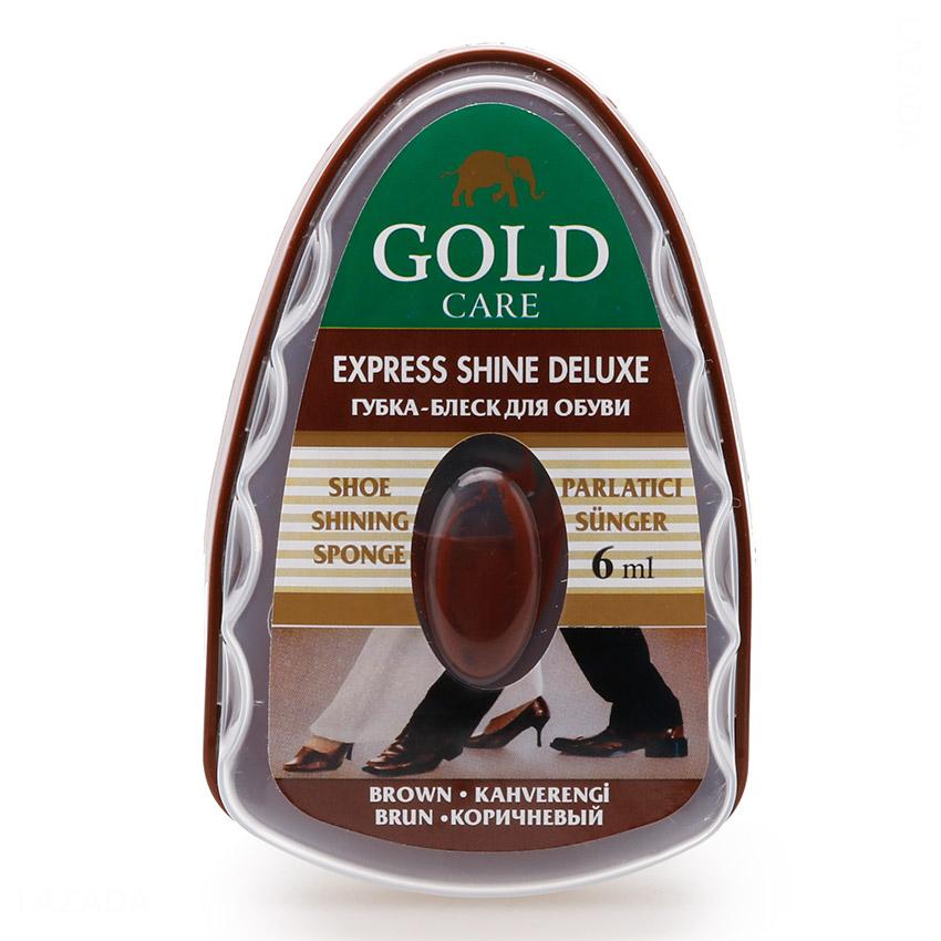 Xi mút đánh bóng da giày GoldCare GC 4017 6ml (Nâu)