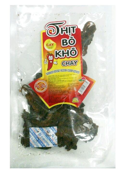 Thịt Bò Khô Vị Cay Chay Âu Lạc ( Ăn Liền )