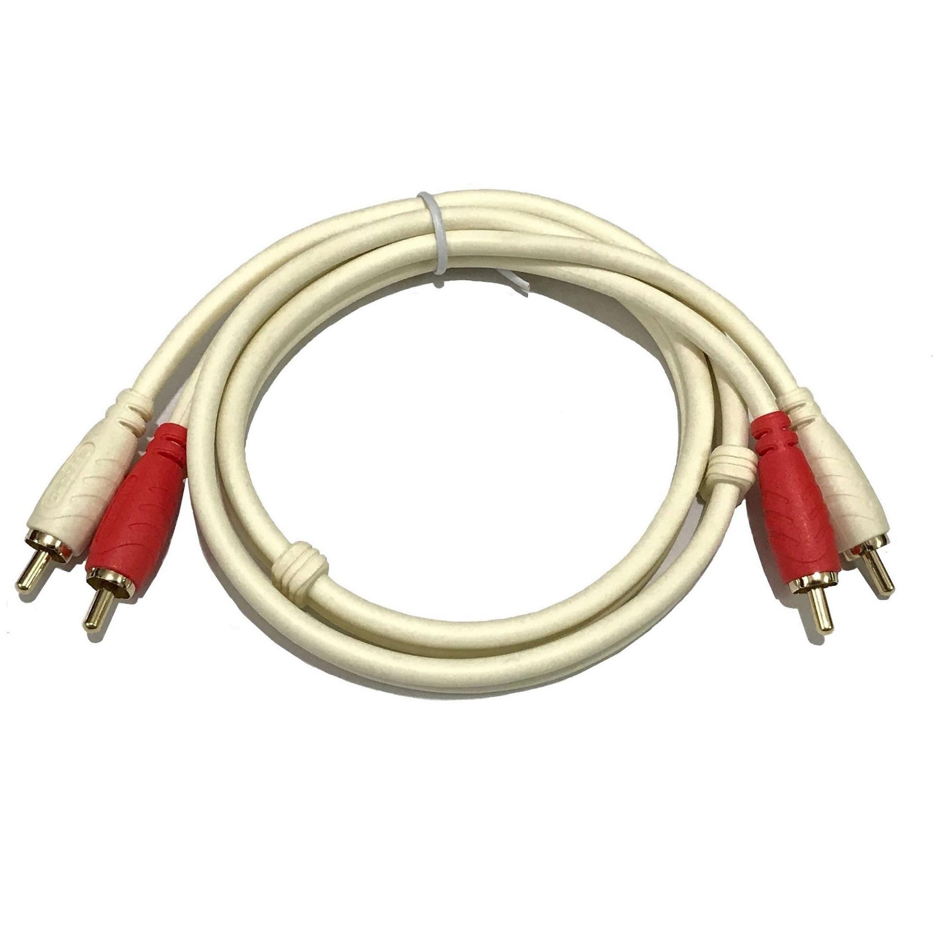 Dây cáp AV bông sen Video/Audio 2 đầu RCA dài 1.8m
