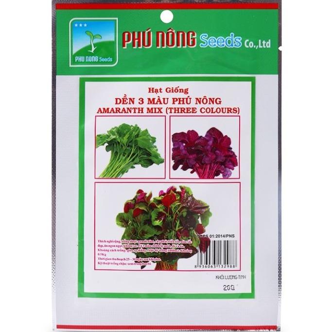 [HCM]Hạt giống dền 3 màu - PhuNongSeeds