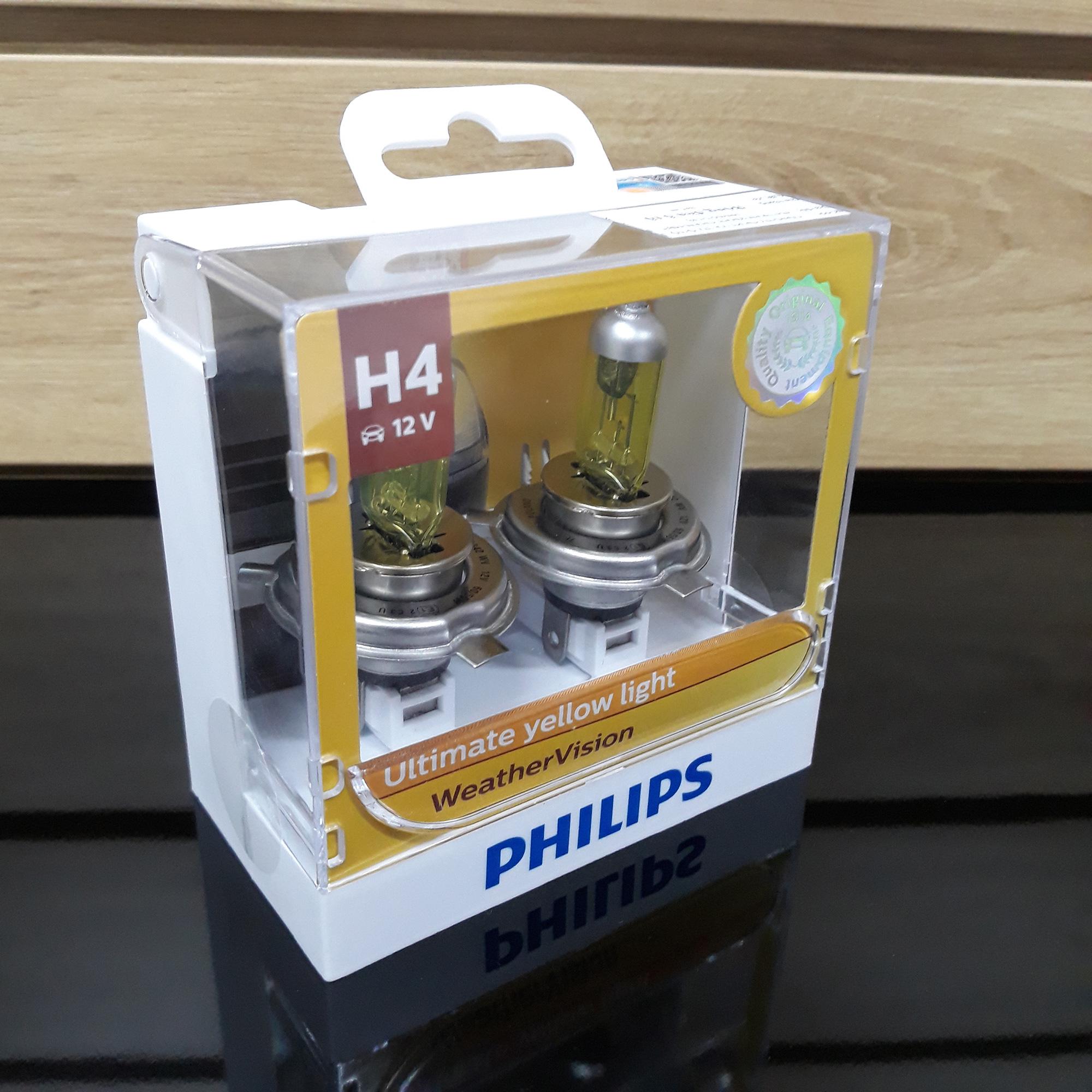 Bóng đèn Philips Weather Vision H4