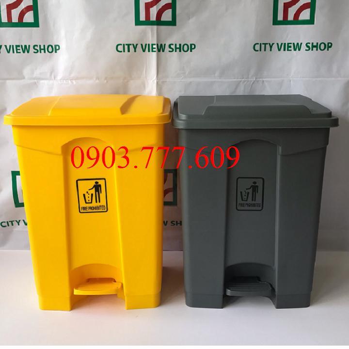 [HCM]Thùng rác nhựa PP 68 lít
