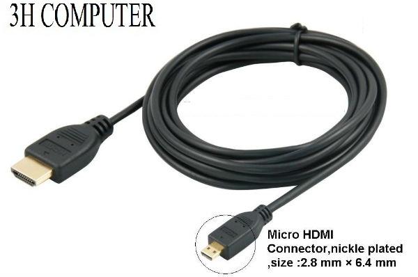 Dây cáp chuyển từ đầu MICRO sang hdmi