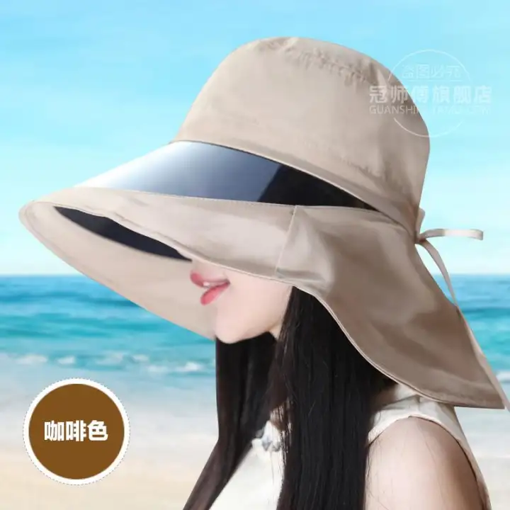 sun hat with neck guard