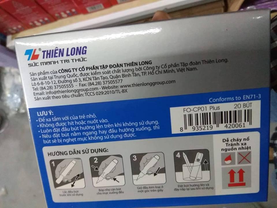 20 bút xoá TL FO-CP01 ( 1 hộp)