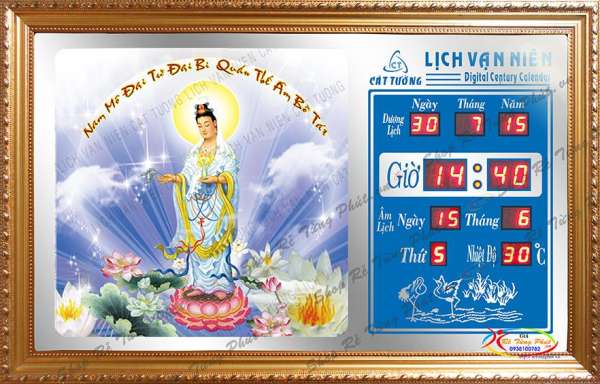 Lịch Vạn Niên - Quan Âm 619