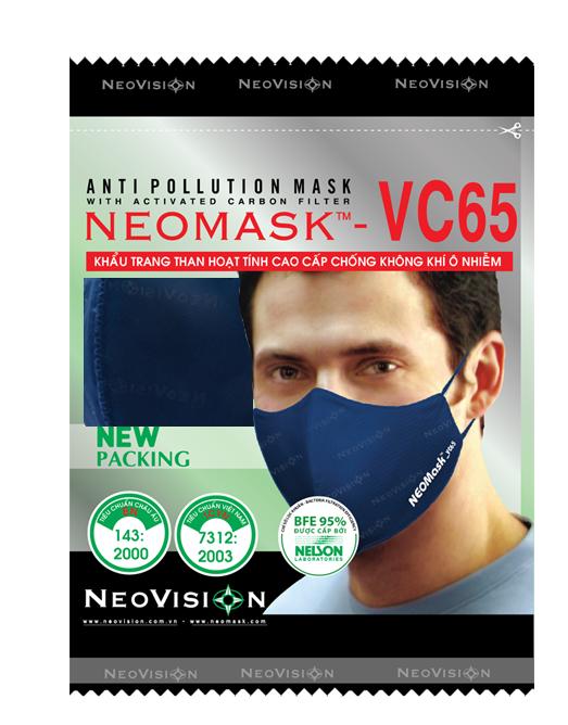 Khẩu trang hoạt tính cao cấp Neomask VC 65