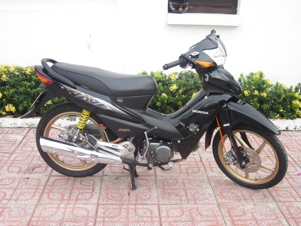 Bộ tem dán xe máy wave anpha đời 2014 (màu đen)
