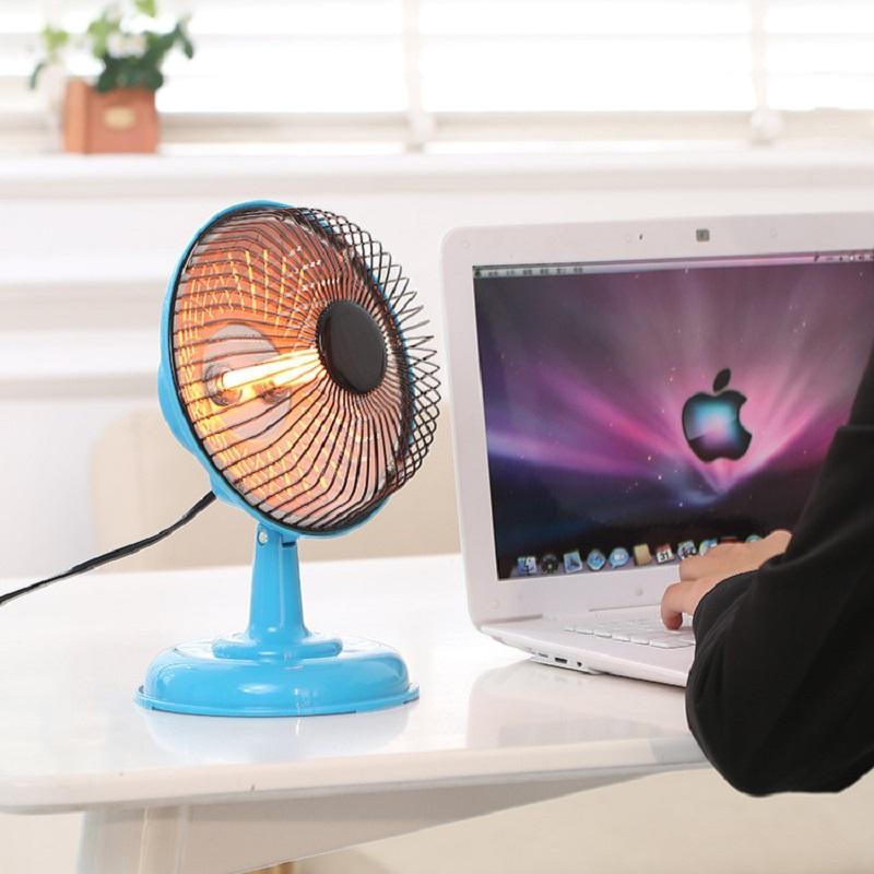 Quạt sưởi ấm mini để bàn cao cấp 9 inch (Màu ngẫu nhiên)