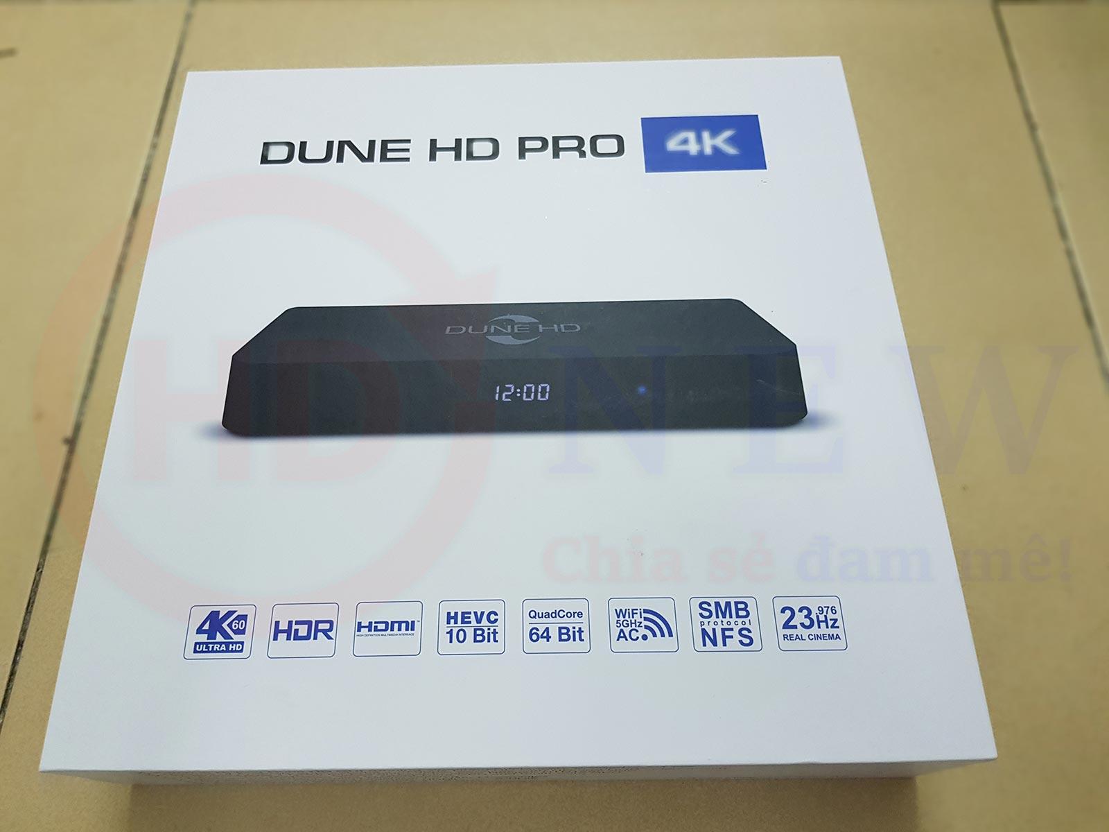 Đầu phát Dune HD Pro 4K 2018 Android 7.1