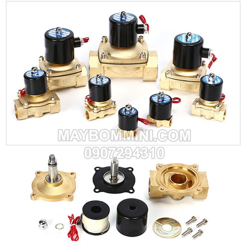 [HCM]Van Điện Từ 220V 2W-200-20 Ren 27mm