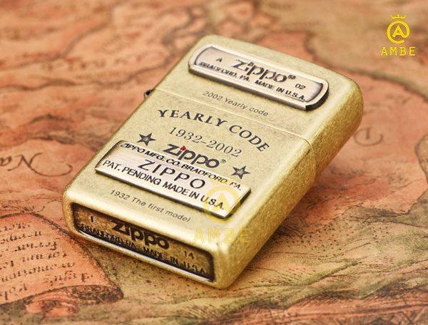 Zippo Yearly Code đồng bụi Z128