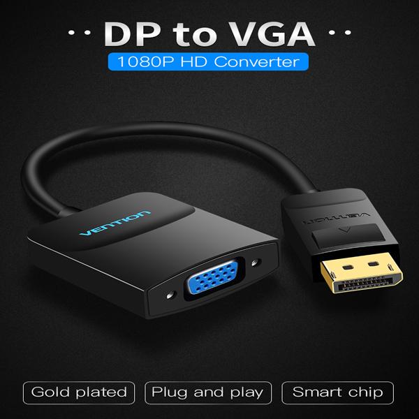 Cáp chuyển đổi DisplayPort sang VGA Vention HBFBB