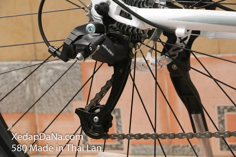 Alcott 580-XC màu đen đỏ