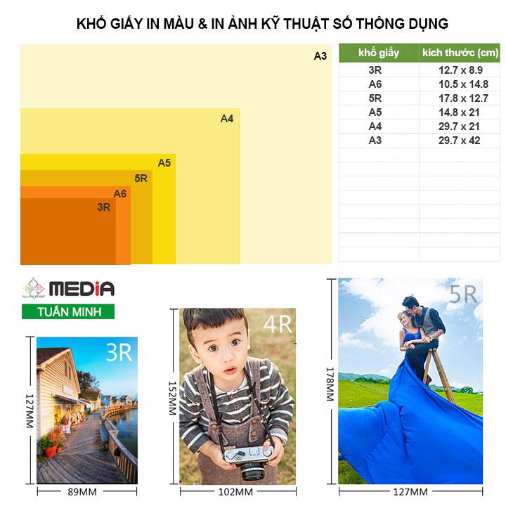 Giấy In Ảnh Media 1 Mặt Bóng (Glossy) A4 (21 x 29.7cm) 180gsm 50 tờ - Hàng Nhập Khẩu