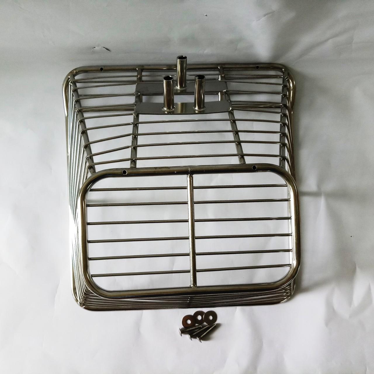 RXM0031 Rổ/giỏ xe SIRIUS THÁI INOX 10mm