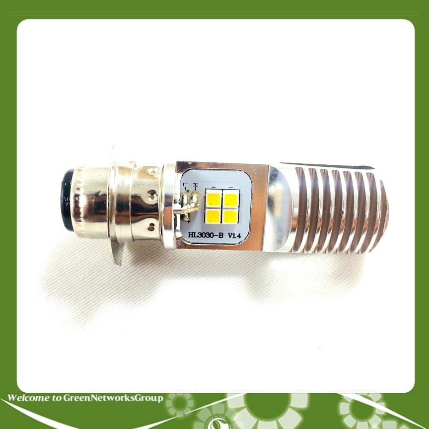 Đèn pha led 8 tim chân M5 Osram T19 dành cho xe máy GreenNetworks (ánh sáng trắng)